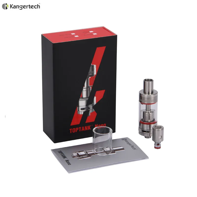 100% оригинальный Kanger Toptank Nano 3 2 мл Регулируемый воздушный поток сверху-заполнить