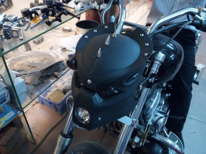 Led Rage Pig 28-43 мм вилка трубы фары для Harley Honda Kawasaki Suzuki Yamaha ATV Cruiser Chopper на заказ Ktm
