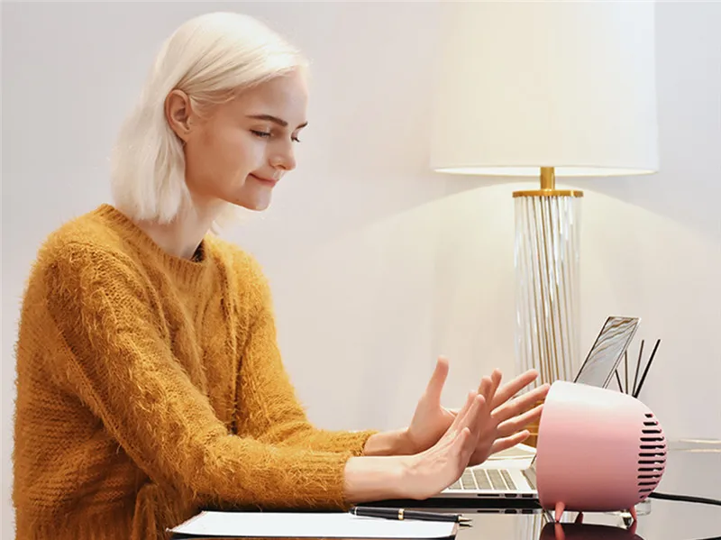YOUPIN Happy Life Съемная грелка для рук Мини Портативный Домашний Настольный Электрический обогреватель безопасный быстрый нагрев зимний подарок