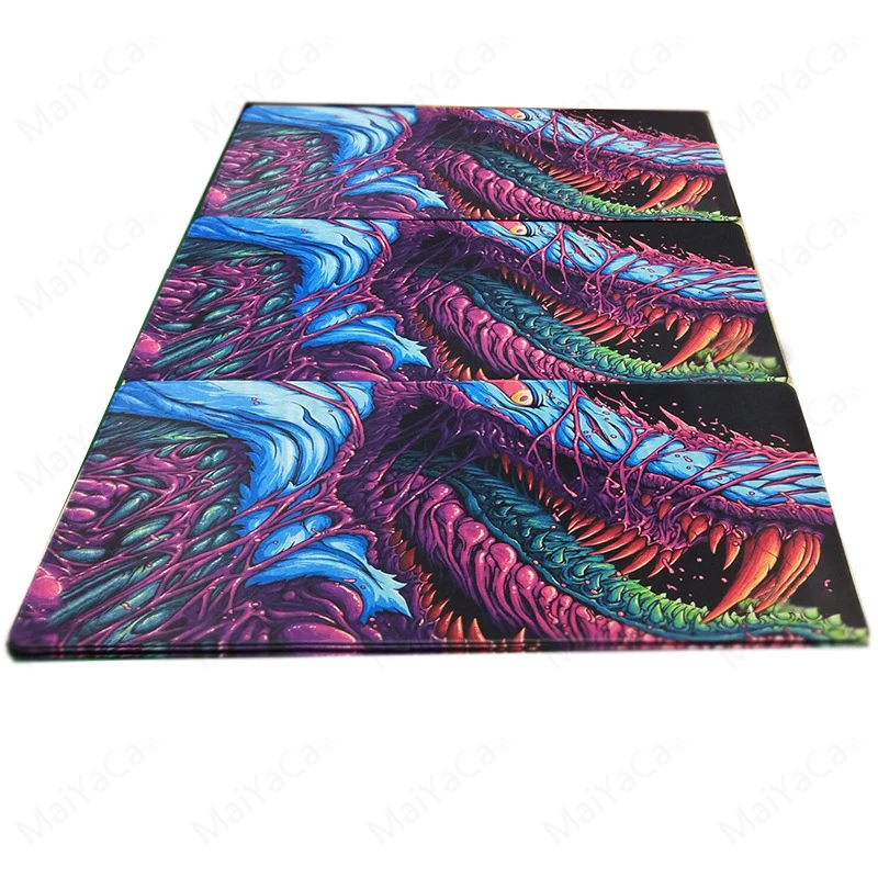 Игровой игровой коврик для мыши 900x400 мм Hyper Beast XL большой запирающийся край