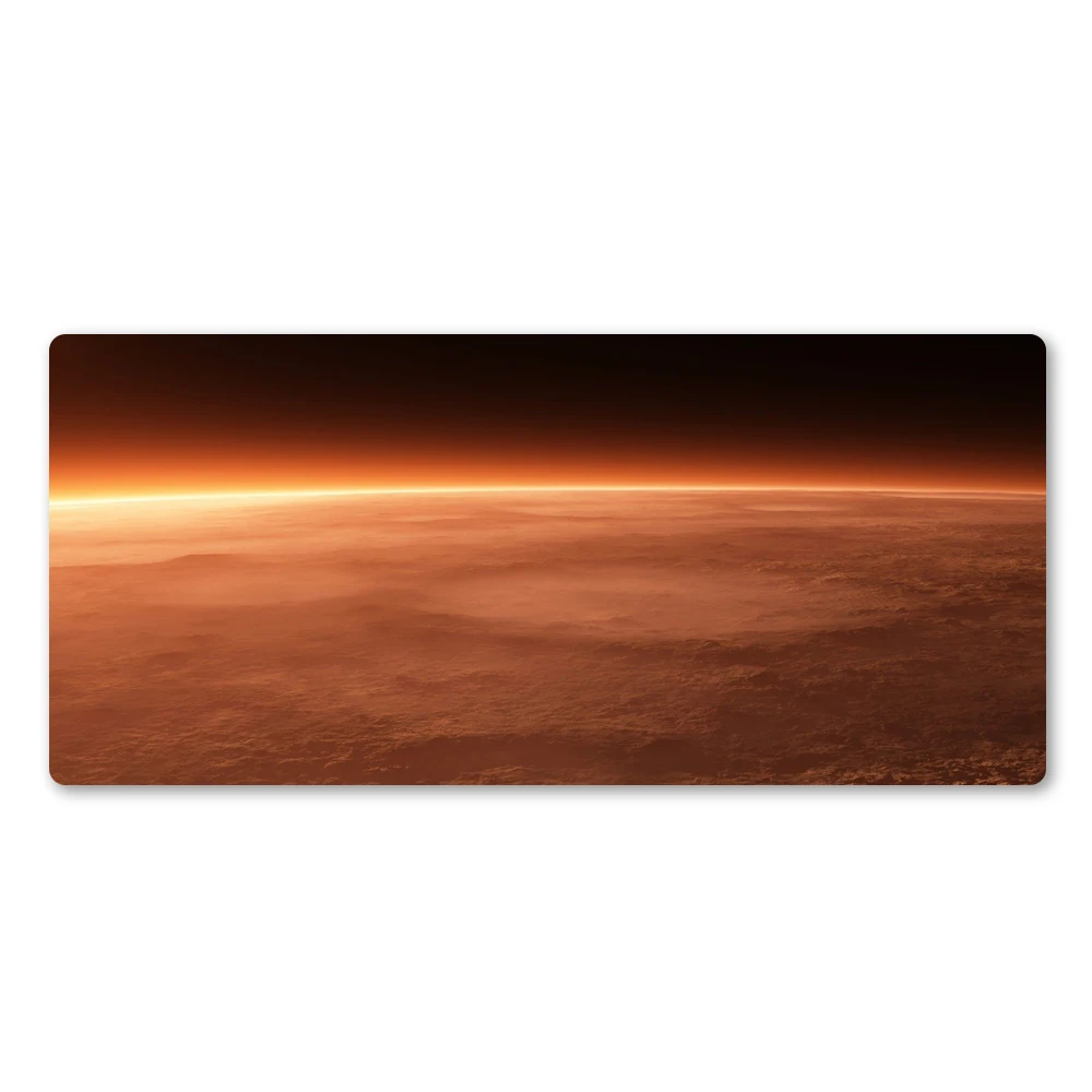 Коврик для мыши с загадочным космосом большой резиновый коврик компьютерный