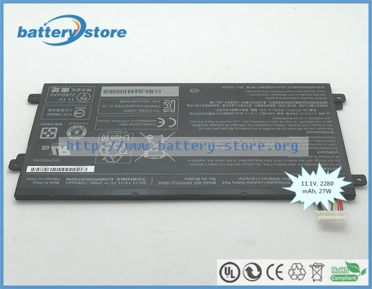 Новые оригинальные аккумуляторы для ноутбуков PA5191U-1BRS P30W-B-10E 11 1 В 3 ячейки |