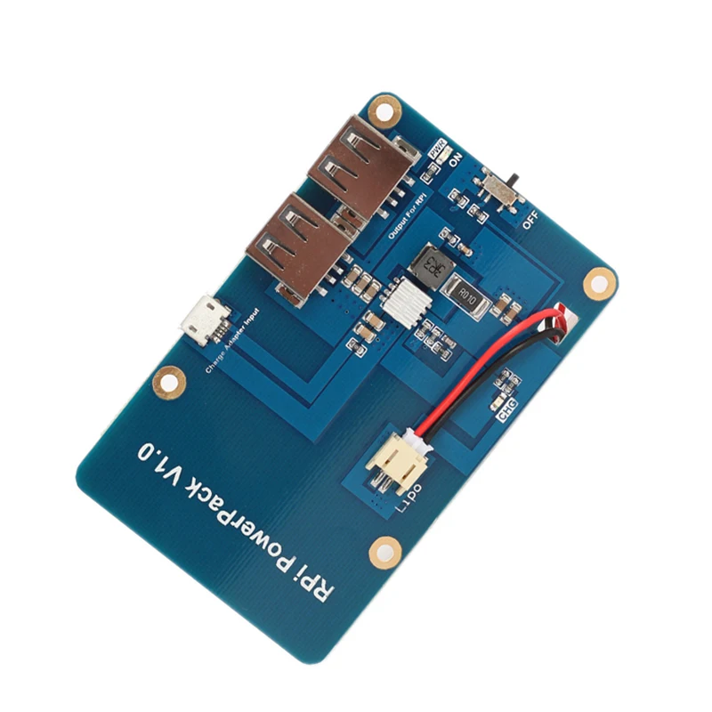 Raspberry Pi 3 Model B + plus модуль питания с 2 выходами USB плата расширения литиевого