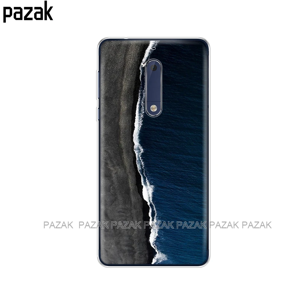 34508 Силиконовый чехол для Nokia 1 2 2,1 3 3,1 5 5,1 plus Мягкий ТПУ задняя крышка trnsparent противоударный чехол Бампер корпус pop - Цвет: 34508