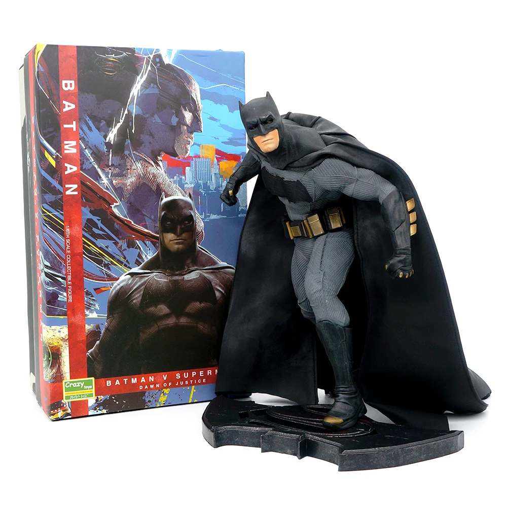 1:6 Сумасшедшие игрушки DC Бэтмен против Супермена боевое издание 1/6 ПВХ Аниме