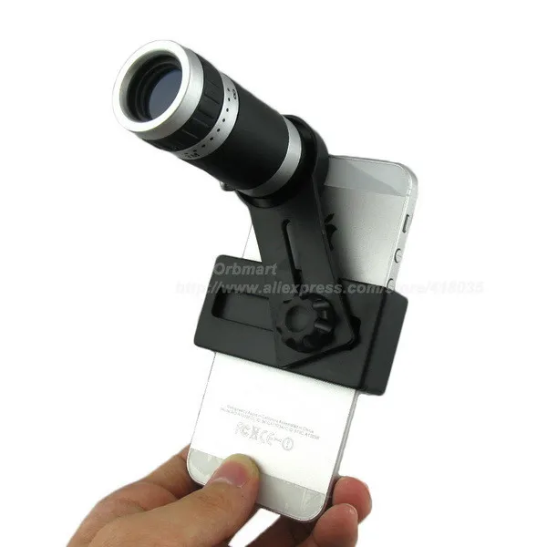 ORBMART 8X телескопа длиннофокусный объектив для iPhone 5 5S 6 S Plus samsung S6 S5 S4 Galaxy Note 4 Xiaomi