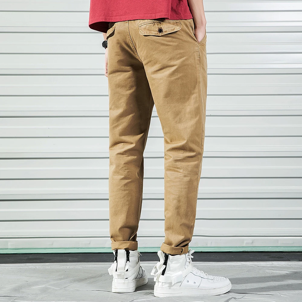 Люкер CMS летние мужские повседневные штаны для мужчин Slim fit прямые хлопковые