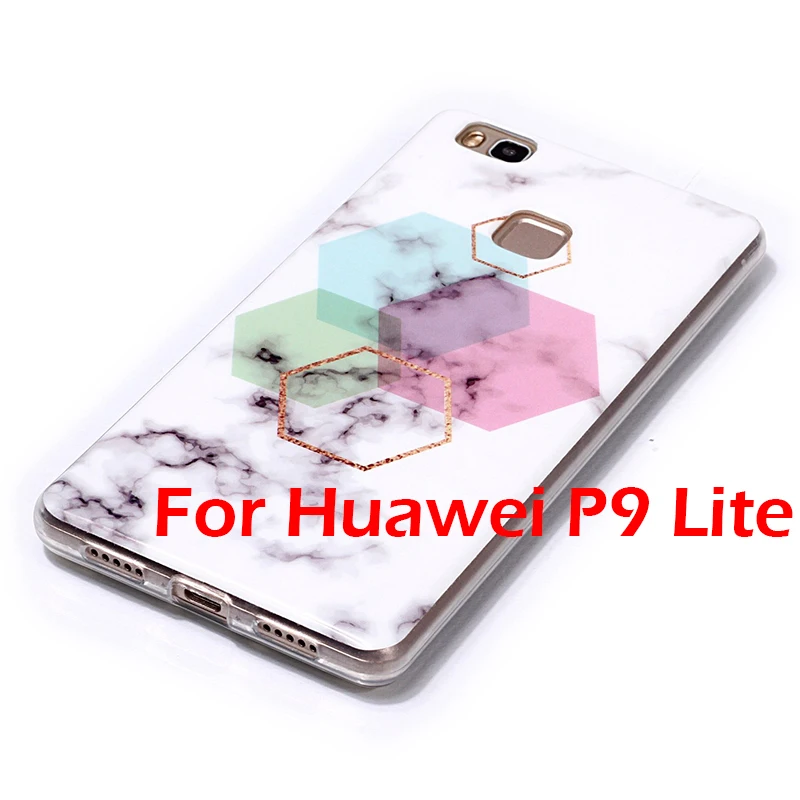 FLYKYLIN Marble Unicorn Phone Case For Huawei P20 Lite P10 P9 P8 2017 Covers Coque Soft TPU Silicon Cases |