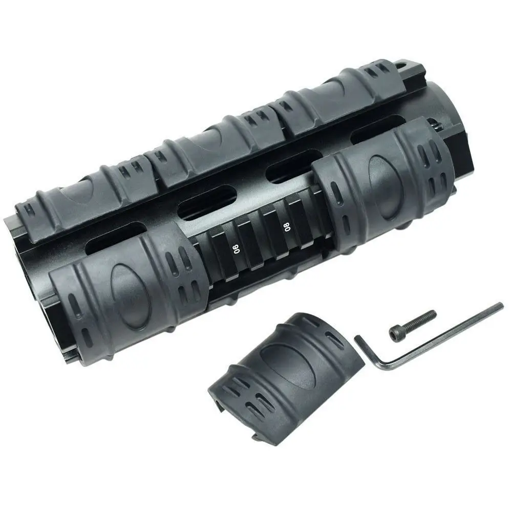 Magorui 223 Quad Rail Handguard 6 7 дюймов Carbine Длина 2 шт Drop in Picatinny с рельсовым защитным