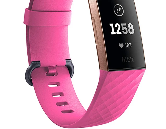 ТПУ ремешок для Fitbit заряд 3 часы замена ремешок для Fitbit заряд 3 Смарт-часы аксессуары - Цвет: Rose Red