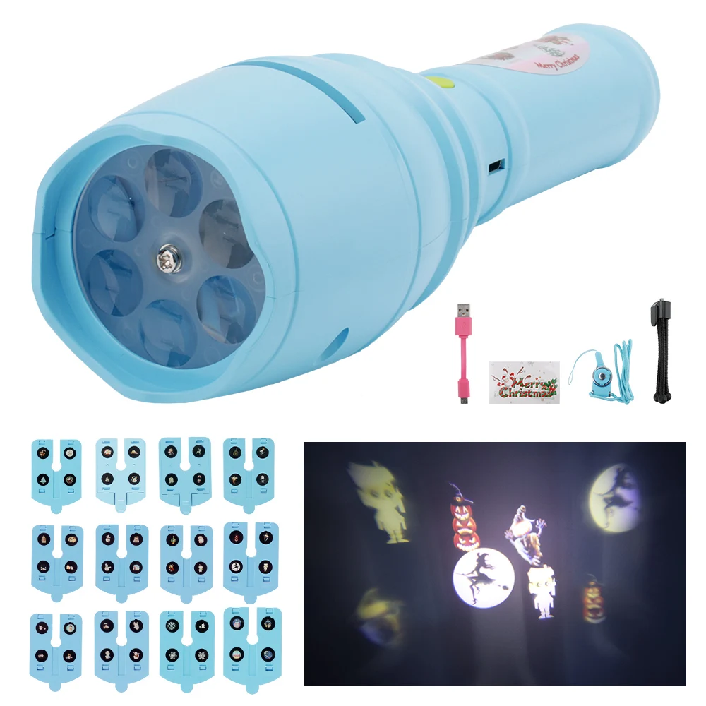 Проекционный светильник детский проектор светодиодный с разными изображениями