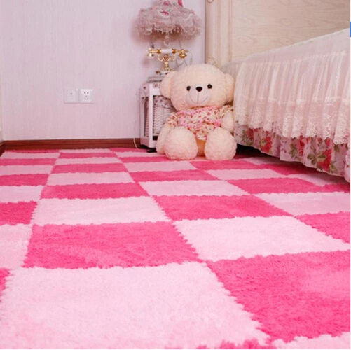Мягкий лоскутный коврик для детской комнаты 30 х30 см|floor rugs|patchwork carpetkids floor rugs |