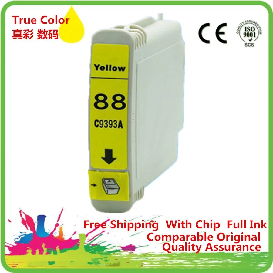 Замена чернильных картриджей для 88 XL 88XL HP88XL HP88 Officejet Pro K550 K550dtn K550dtwn C9396A C9391A C9392A
