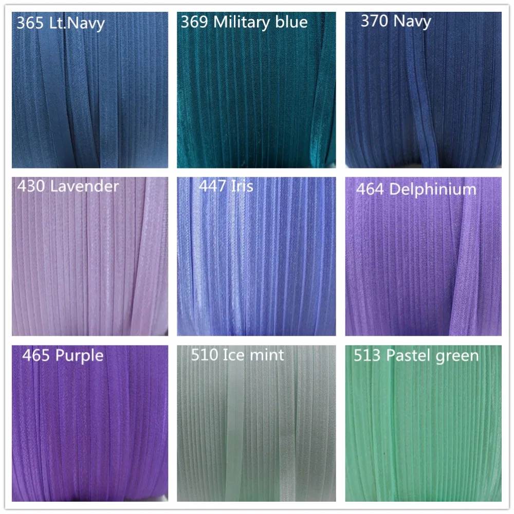 90 colors for you choose 5/8&quot 16mm solid fold over elastic 100 yards per color foe girls hair ties free shipping | Аксессуары для