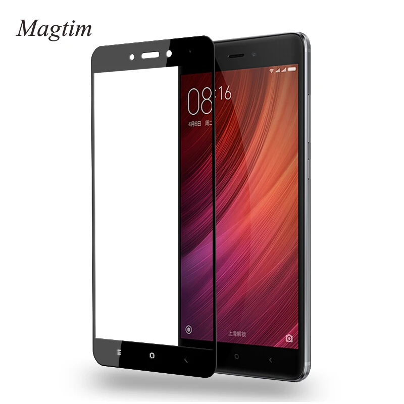 Magtim для Redmi 4X полное покрытие закаленное стекло Xiaomi 4A Note 3 4 5A 5Plus защита экрана