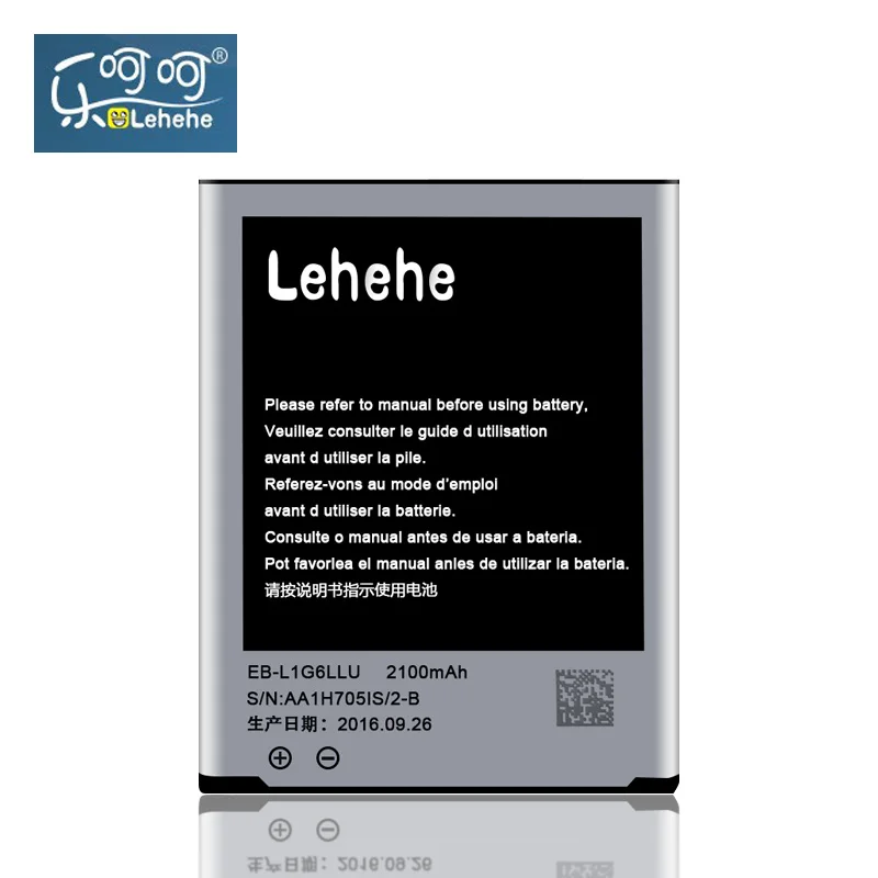 Аккумулятор LEHEHE для Samsung Galaxy S3 EB L1G6LLU 2100 мАч SIII I9300 I9305 I9308 I9082 I879 I939I запасная батарея