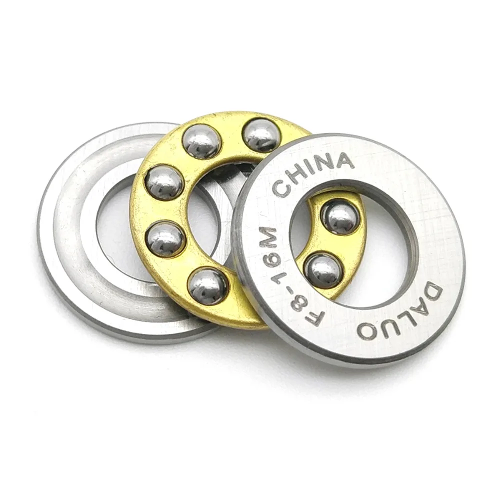 

DALUO Bearings F8-16M F8-19M F8-22M 8X16X5 8X19X7 8X22X7 Thrust Ball Bearings Single Separable Direction