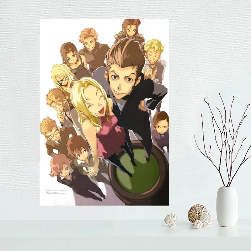 Изготовленный На Заказ Baccano Холст плакат Спальня украшения дома настенный