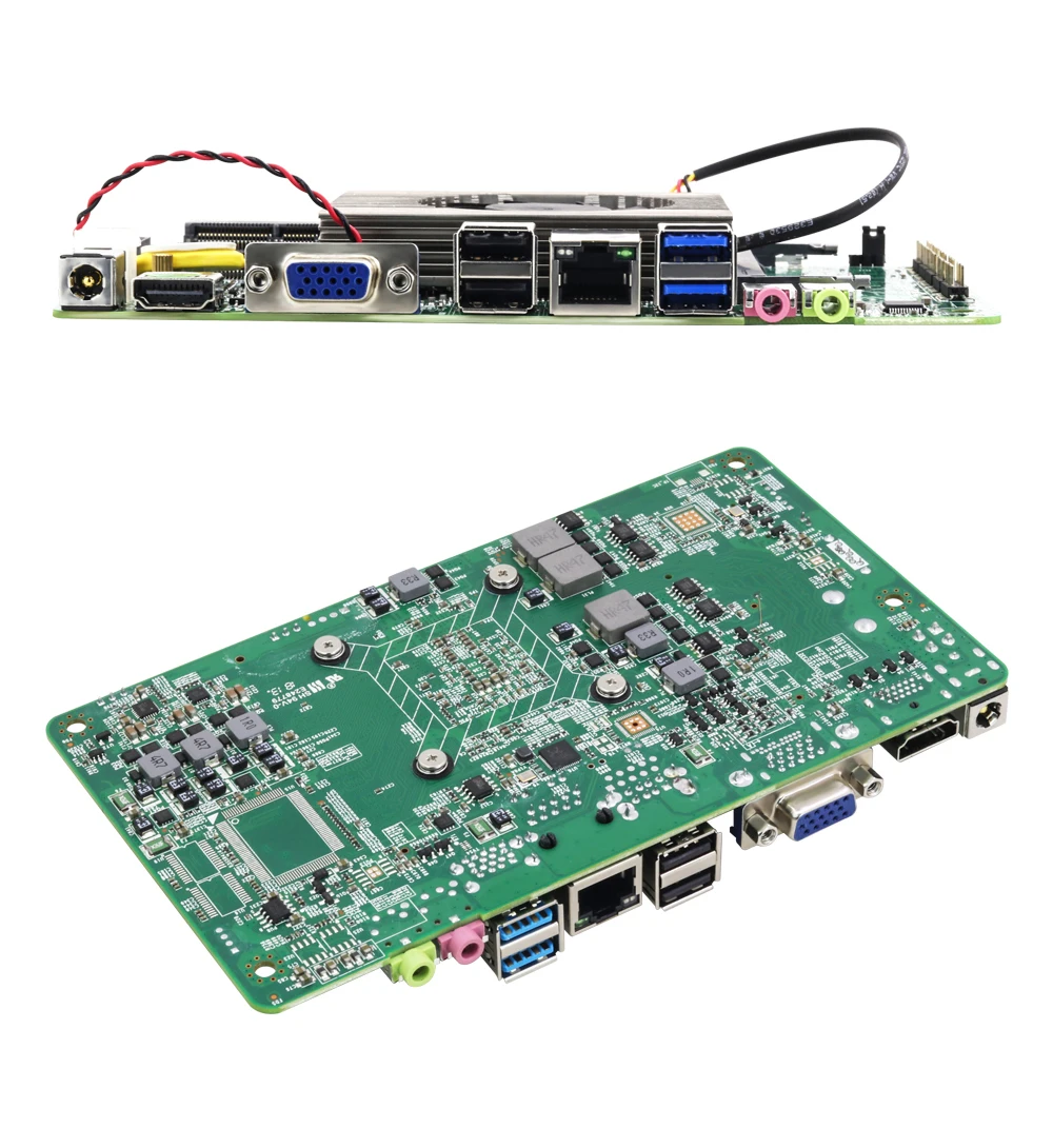 HLY материнская плата DDR4 i3 7100U 2,4 GHz HDMI VGA USB2.0 USB3.0 Mini ITX 1* mSATA 1* SATA слот Mini PCI-E
