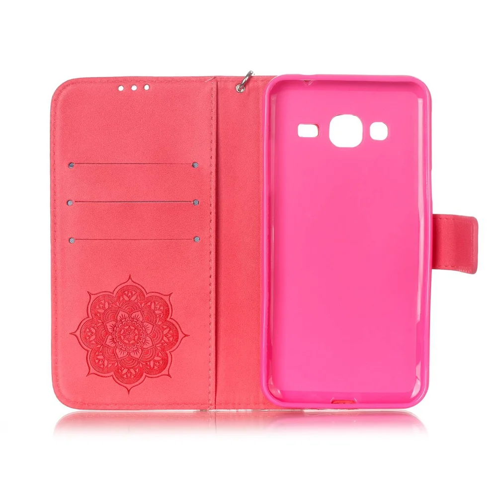 Роскошные побрякушки камень кошелек кожаный чехол флип для Fundas samsung Galaxy J3/J3 2016 J3