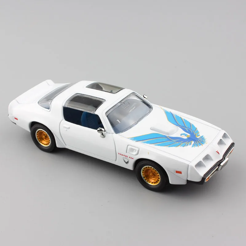 1:43 mini 1979 Pontiac Жар-птица Транс АМ Классическая старая мышечная шкала автомобиль авто металлические и литые игрушечные модели Золотой подарок для мальчиков