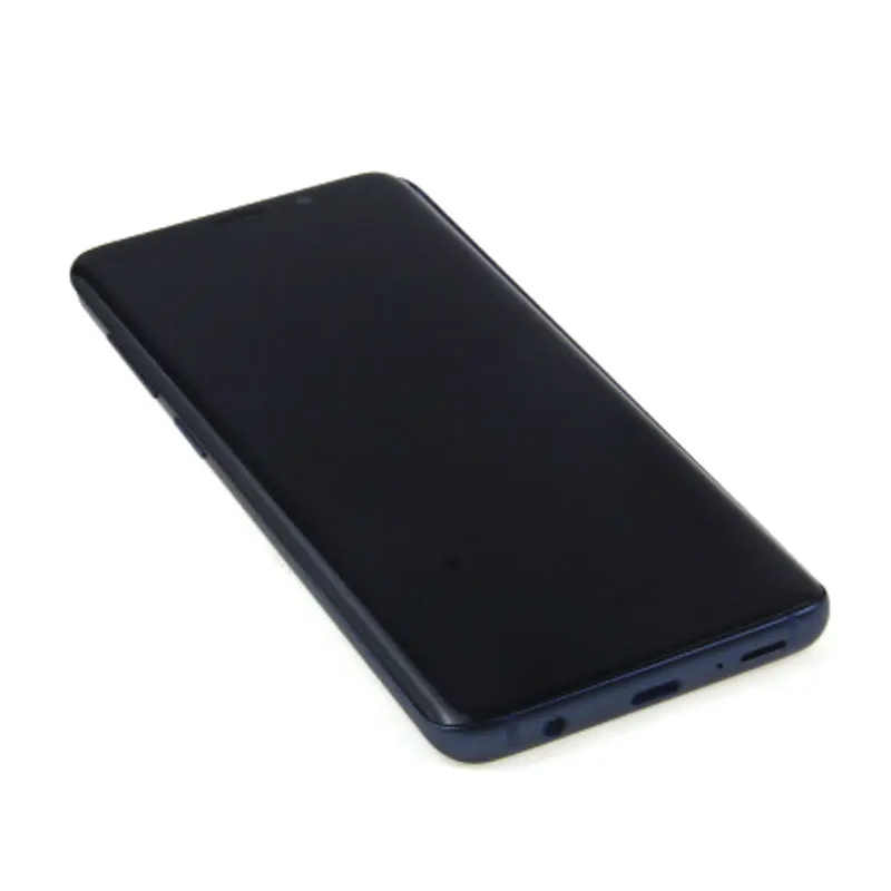 Black Frame S9 lcd с рамкой для SAMSUNG Galaxy S9 lcd сенсорный экран дигитайзер S9 G960 G960U lcd Запасной комплект* 2560x1440 - Цвет: Black Frame