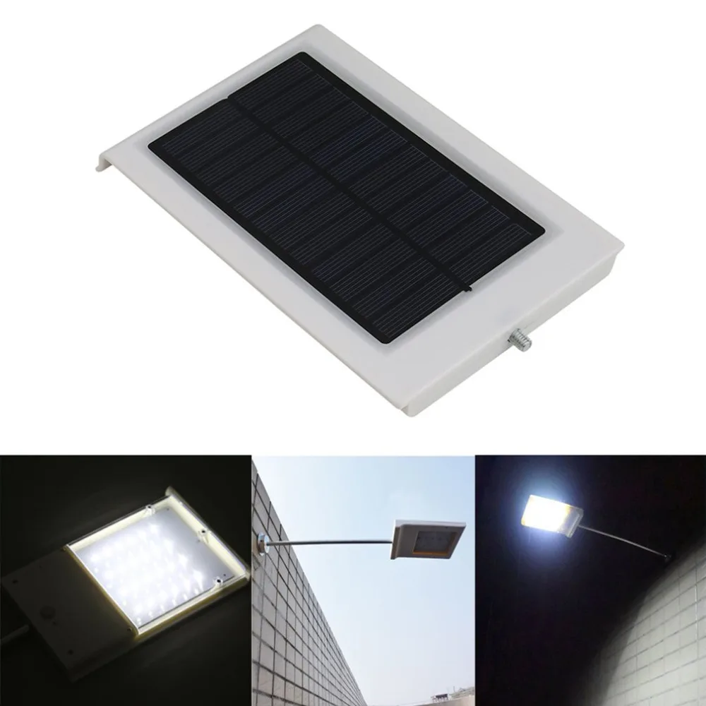 18 LED ультра-тонкий водонепроницаемый Солнечный датчик настенный уличный свет