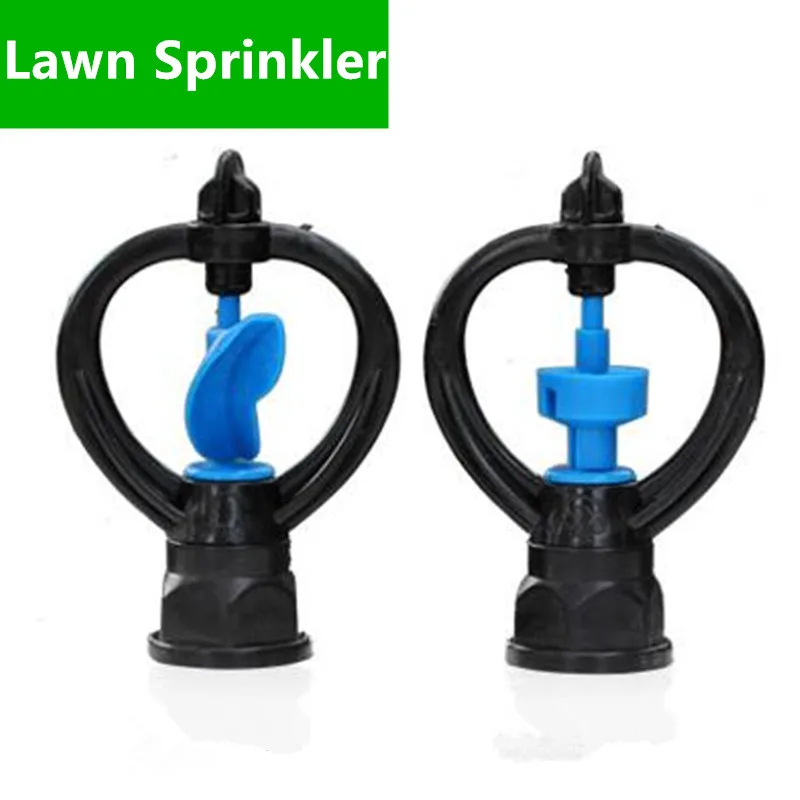 

10pcs/pack 1/2" & 3/4" Rotary Butterfly Nozzle Micro Jet Irrigation Gardening Watering Lawn Sprinkler Cooling Sprayer Q101