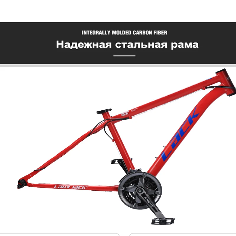 Отсутствие горный велосипед фэт байке Сталь Рамка 24 Скорость shimano дисковые