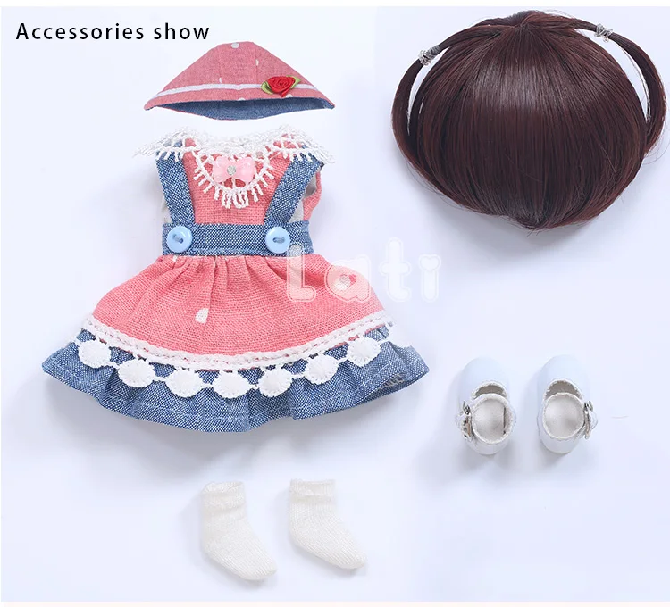 Лати желтый Хару BJD куклы 1/8 высокое качество милые игрушки для девочек лучший рождественский подарок Luts Linachouchou
