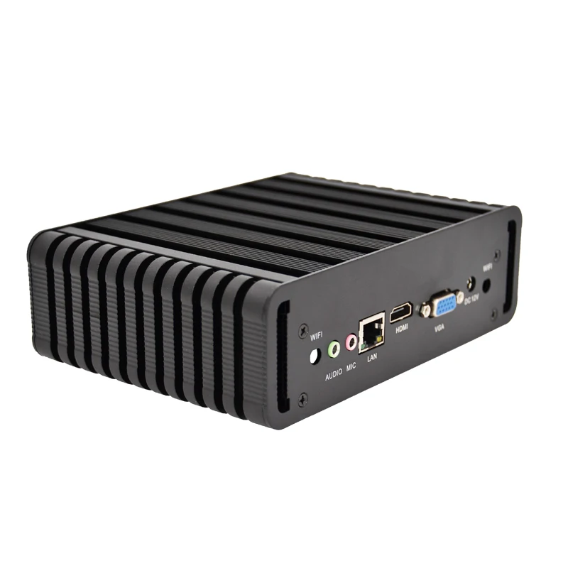 QINLAN Intel Dual Core 4 нитки i7 4500U безвентиляторный мини ПК Windows 7/8. 1/10 Linux OS HDMI VGA LAN тонкий