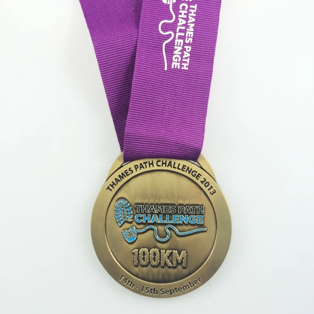 sports medal in gold/silver/bronze plating 2.5 inches diameter attached with stock lanyard --300pcs | Дом и сад
