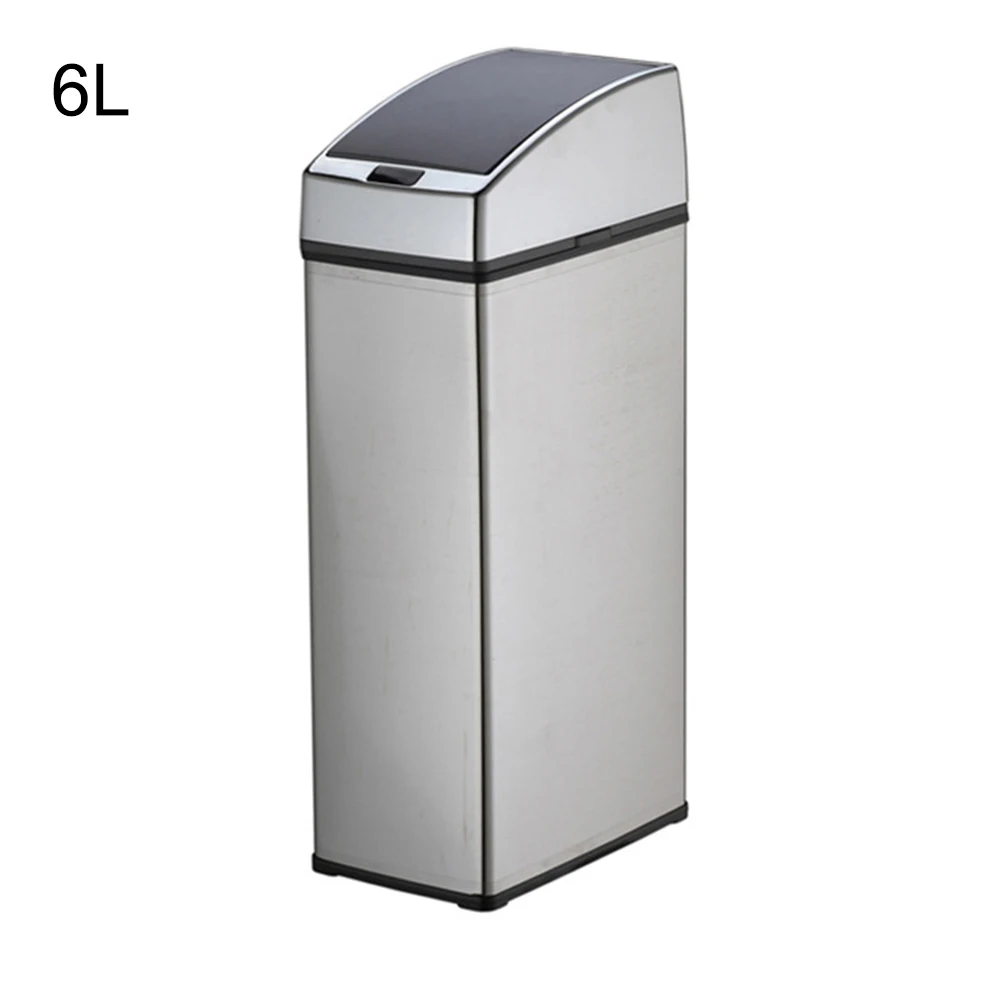 

3/4/6L Automatic IR Smart Sensor Dustbin Trash Can Induction Household Waste Bin Household Merchandises Useful