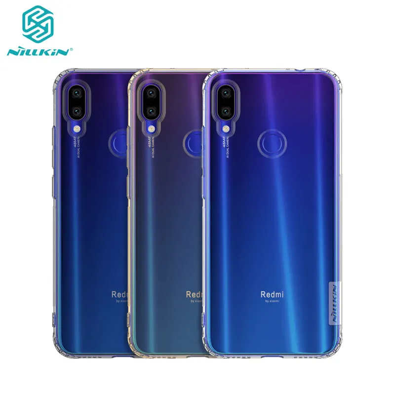Redmi Note 9S чехол Nillkin Nature прозрачный мягкий ТПУ для Xiaomi 7 8 Pro 8T 7S Note7 9 Max|Бамперы| |