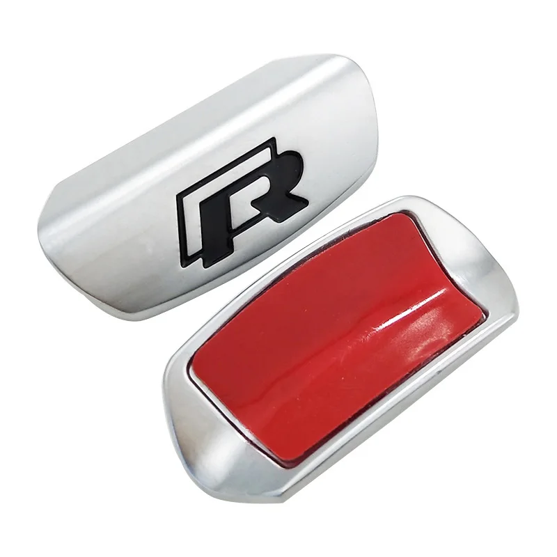 Руль Стикеры R Rline Металлическая Эмблема для Фольксваген 2017 Jetta Touran Golf 7 GTI MK7 Passat B8