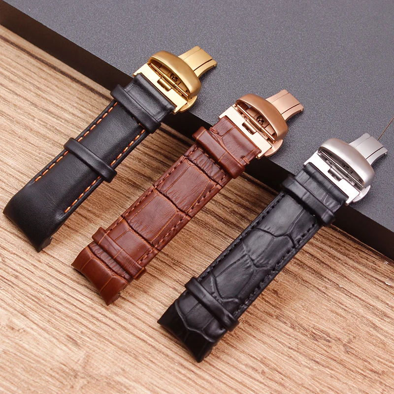Ремешок для часов Tissot Kutu кожаный аксессуары T035 T035627 T035617 T035407 T035410A с