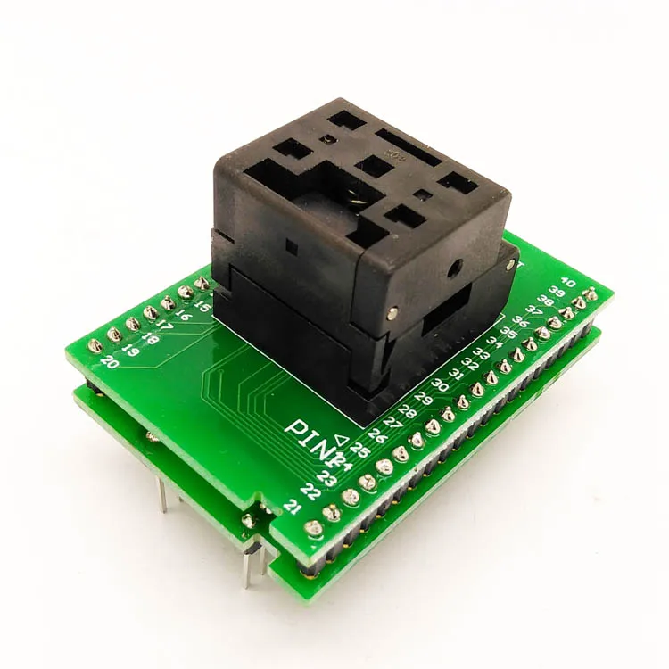 New QFN40 Burning Seat 0.4 Spacing Test Overturning Programming Double-deck Board pin pitch | Автомобили и мотоциклы