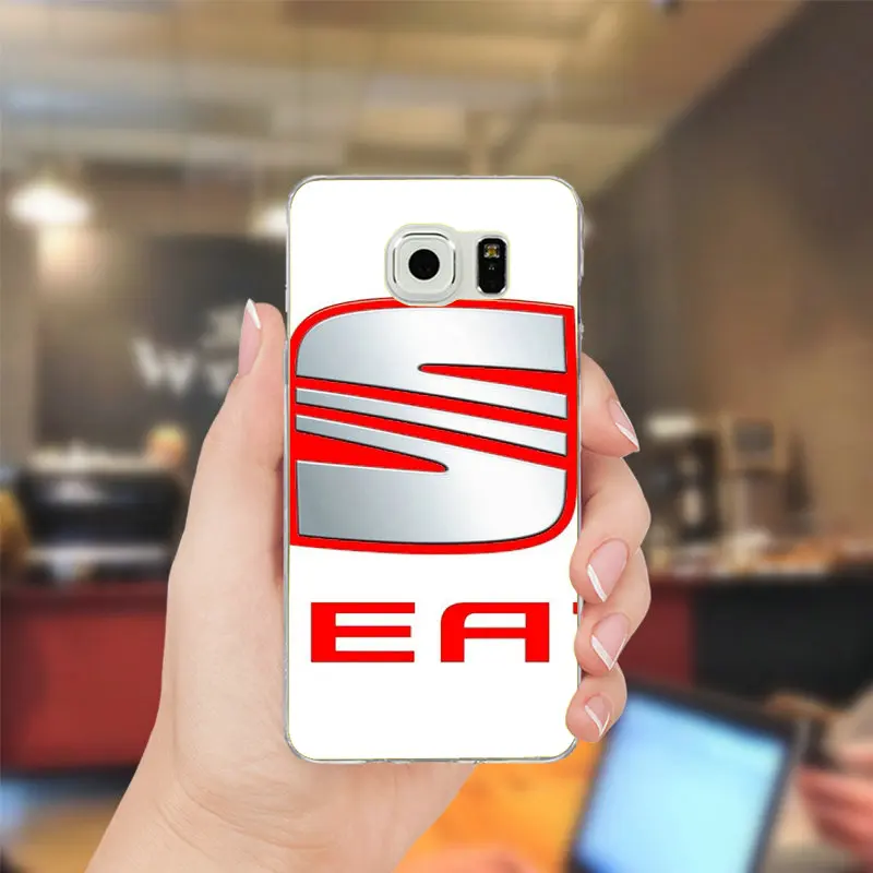 Горячая автокресло логотип Мягкие TPU чехол для телефона Тонкий samsung Galaxy Note 2 3 4 5 8 S2