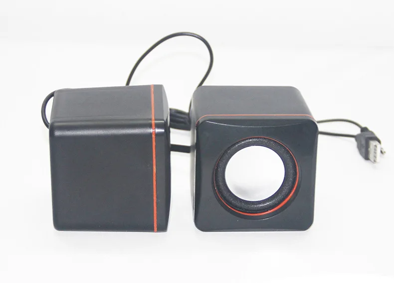 Мини компьютер сабвуфер ноутбук Настольный проводной USB маленькая коробка