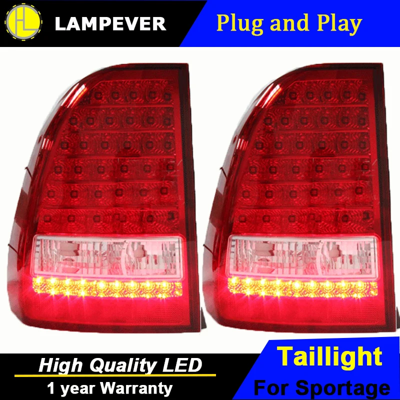 Lampever светодиодный фонарь для Kia Sportage 2007 2012 год Taillamp Задние огни DRL Siginal парковки