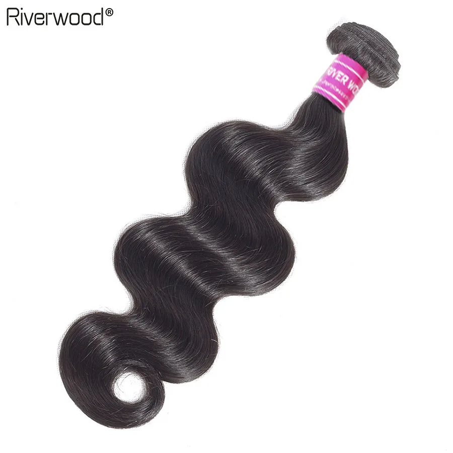 Бразильские волосы тела пучки волнистых волос 100% Remy человеческие Weave Связки 1