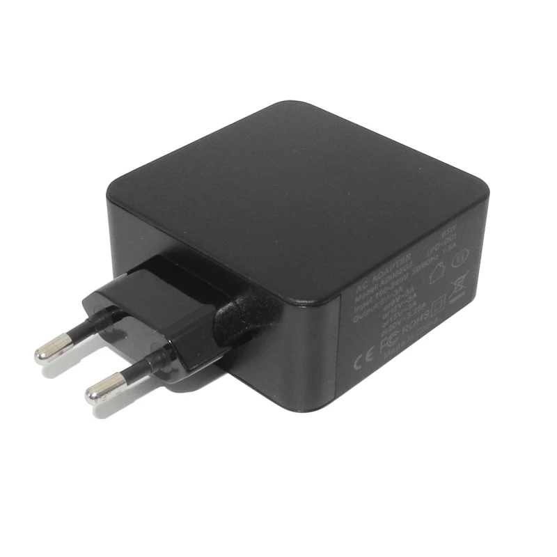 Универсальный 65 Вт 5-20 в usb type C ноутбук мобильный телефон адаптер питания для Macbook Pro 12 13 Chromebook 13 PD зарядное устройство для Xiaomi Air