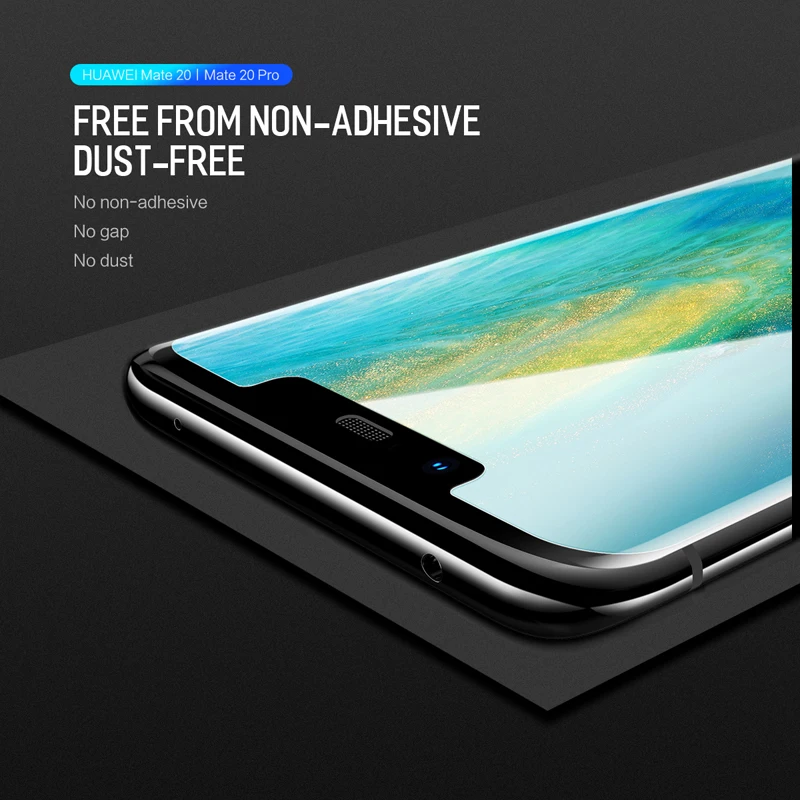 ROCK 0 18 мм тонкая пленка с полным покрытием для Huawei Mate 20 Pro 3D изогнутая мягкая