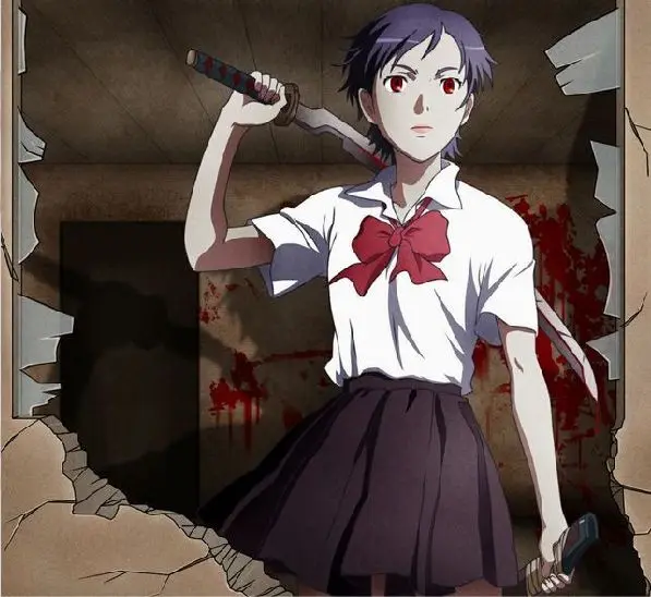 S4125 маленький ночной нож вампира с изображением крови Сая отонаши меч 3 варианта 44