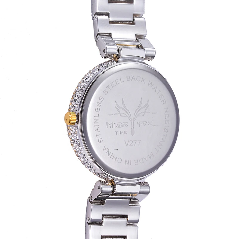 Miss Fox Phoenix роскошные часы для женщин со стразами водонепроницаемые Relojes Mujer