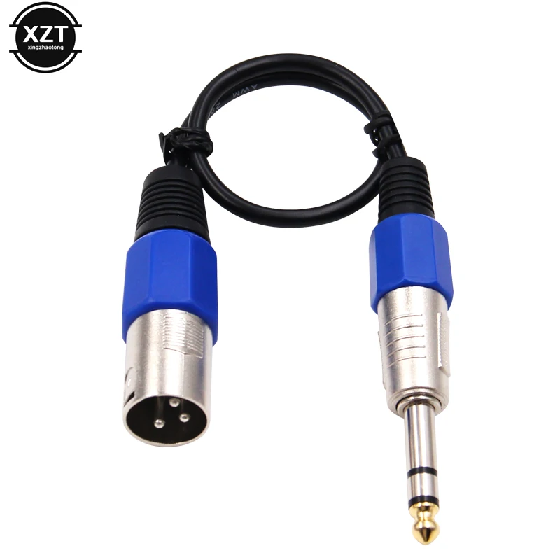 6 35 мм разъем стерео 3Pin XLR кабель Мужской Женский аудио для подключения микрофона