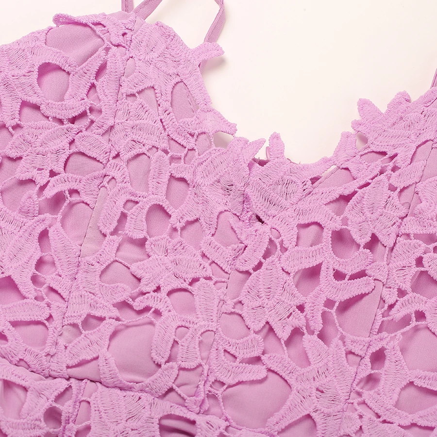 Женское кружевное платье с цветочным принтом Parthea красное вечернее средней длины