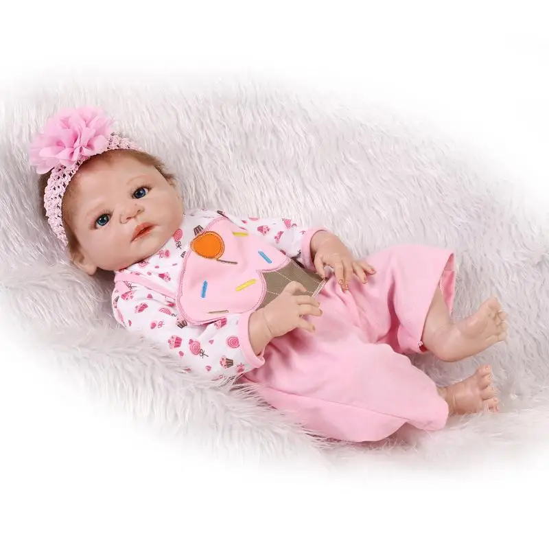 

Full body silicone reborn baby doll toys play house newborn bebe babies kids child brithday girls brinquedos bathe shower toy