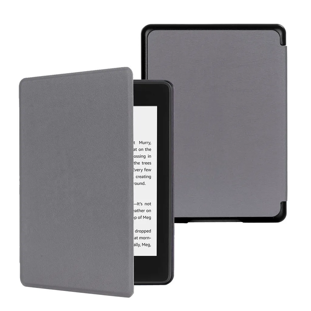 Высококачественный защитный чехол для нового Kindle Paperwhite 4 2018 умный тонкий кожаный