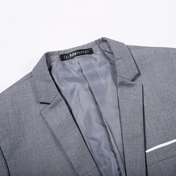 3XL размера плюс, корейский стиль, Мужской Блейзер, приталенный, хлопок, пиджак, черный, синий, мужской пиджак, мужской пиджак, для работы, свадьбы